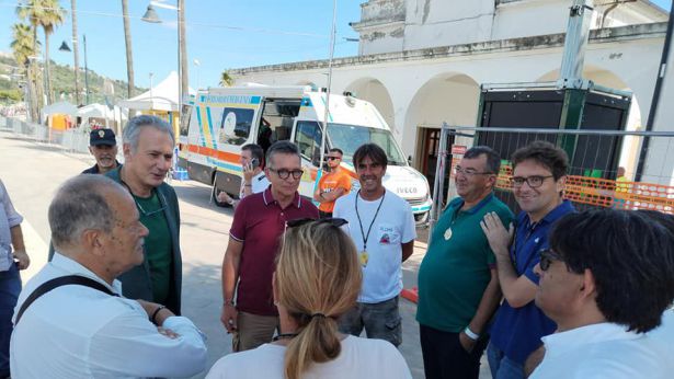 Visita Del Prefetto Forgione Al Villaggio Del Jova Beach Party Piazza