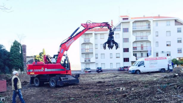 I lavori in corso a Santa Lucia