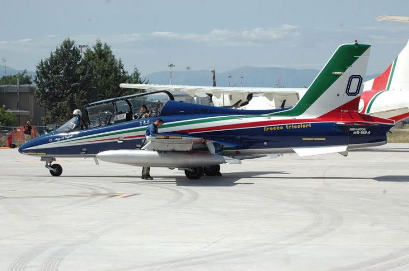 Occhi puntati sull'aeroporto d'Abruzzo per l'arrivo delle Frecce