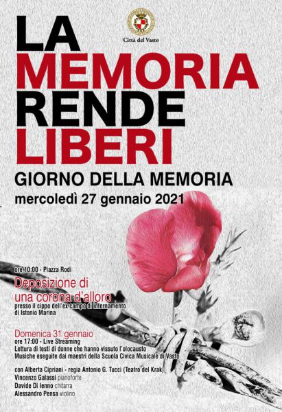 La Memoria Rende Liberi - Piazza Rossetti - Notizie Vasto