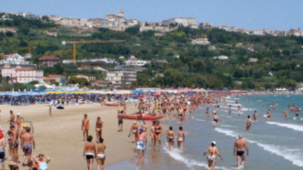 La spiaggia di Vasto marina