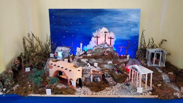 Nella Chiesa di San Marco il Presepe Pasquale grazie all'impegno di due  fedeli - Piazza Rossetti - Notizie Vasto