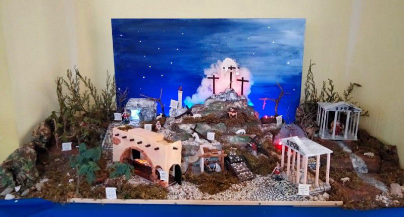 Dolcedo, allestito il Presepe Pasquale - Riviera24