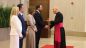 Mons.Mauro Lalli con il Presidente della Repubblica di Cipro