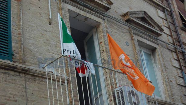 La sede del P.D. di Vasto