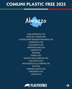 Le Città abruzzesi Plastic Free